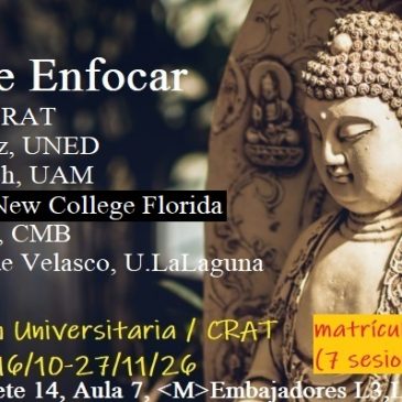 Budismo: Formas de Enfocar / UNED, viernes 16.10-27.11.26