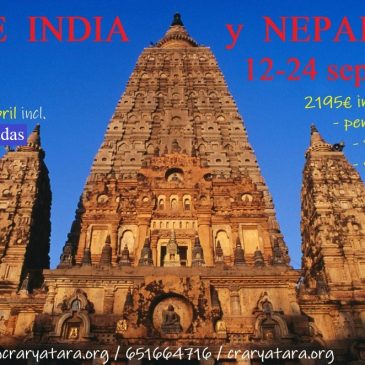 Viaje budista a India y Nepal con ILH / 12-24 septiembre 2026