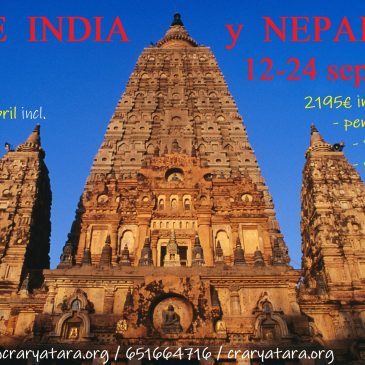 Viaje budista a India y Nepal con ILH / 12-24 septiembre 2026